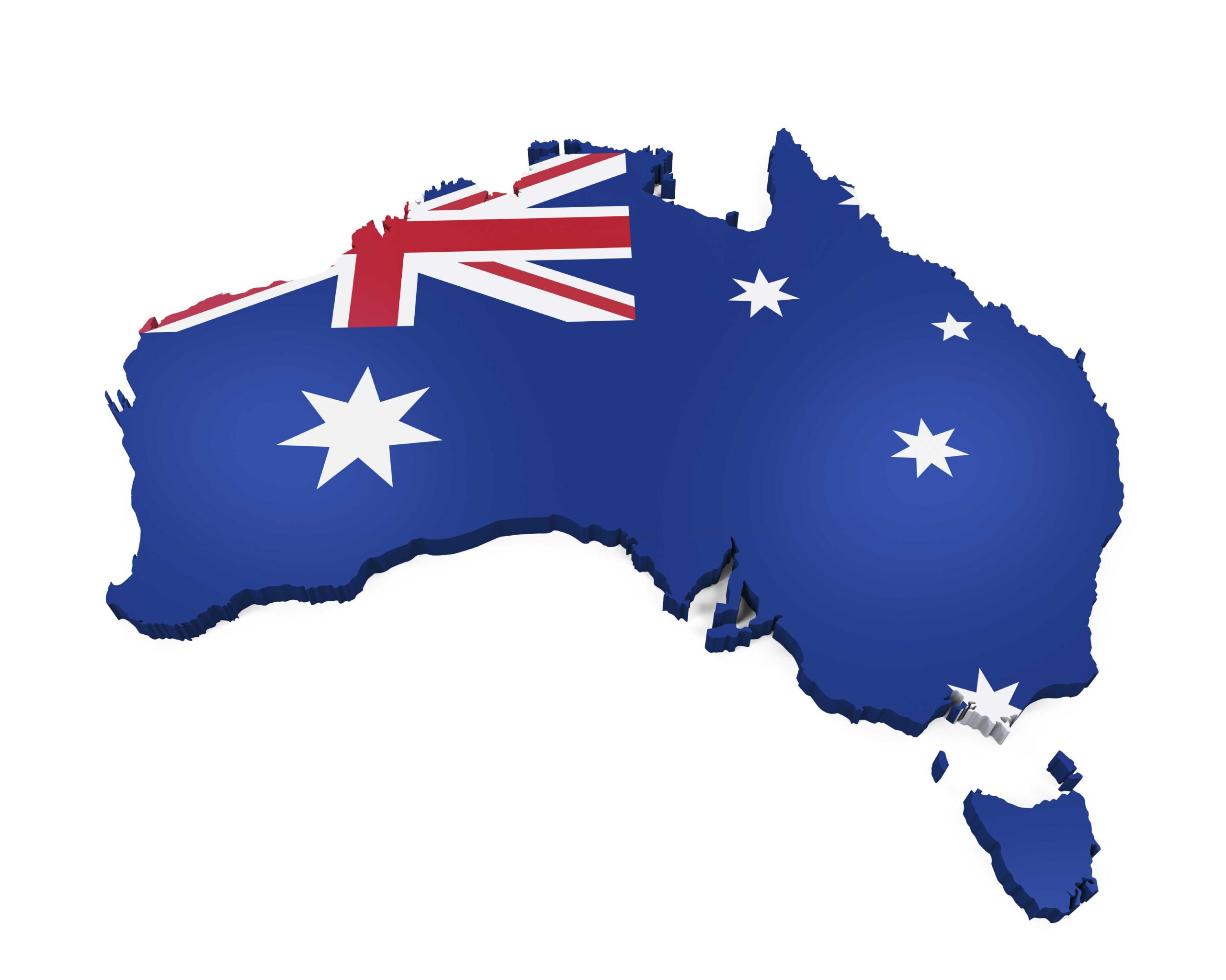 map of australia